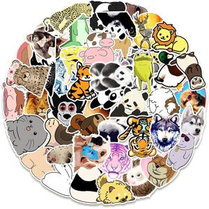 Tianfu 50pcs animal graffiti waterproof stickers, suitable for children and adults stic Tianfu 50pcs animal graffiti waterproof stickers, suitable for children and adults stic
