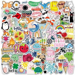 Tianfu Outdoor Small Fresh Sticker PVC Waterproof Cute Cartoon Guitar Suitcase Outdoor Tianfu Outdoor Small Fresh Sticker PVC Waterproof Cute Cartoon Guitar Suitcase Outdoor