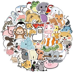 Tianfu 100PCS Animal Cartoon Stickers, self-Adhesive Graffiti, Children's Birthday Gift Tianfu 100PCS Animal Cartoon Stickers, self-Adhesive Graffiti, Children's Birthday Gift