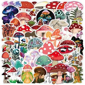 Tianfu 50 Pcs Mushroom Stickers Mushroom Decals for Water Bottle Hydro Flask Laptop Lug Tianfu 50 Pcs Mushroom Stickers Mushroom Decals for Water Bottle Hydro Flask Laptop Lug