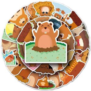 Tianfu Lovely Marmot Vinyl Stickers Decorative Waterproof Stickers for Waterbottles Not Tianfu Lovely Marmot Vinyl Stickers Decorative Waterproof Stickers for Waterbottles Not