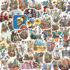 Tianfu Skull Stickers for Water Bottle, Graffiti Vintage Skeleton Stickers Pack for Lap Tianfu Skull Stickers for Water Bottle, Graffiti Vintage Skeleton Stickers Pack for Lap