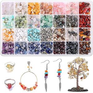 Unbranded 1400 Pcs Crystal Jewelry Making Kit 28 Colors Gemstone Beads For Jewelry Making Unbranded 1400 Pcs Crystal Jewelry Making Kit 28 Colors Gemstone Beads For Jewelry Making