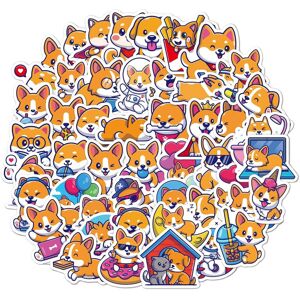 TIANCI 50PCS Cute Animal Stickers for Kids, Water Bottles Stickers Vinyl for Girls Phon TIANCI 50PCS Cute Animal Stickers for Kids, Water Bottles Stickers Vinyl for Girls Phon