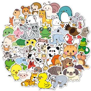 TIANCI 50PCS Cute Animal Stickers for Kids, Water Bottles Stickers Vinyl for Girls Phon TIANCI 50PCS Cute Animal Stickers for Kids, Water Bottles Stickers Vinyl for Girls Phon