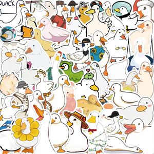 TIANCI 50 cartoon duck stickers cute waterproof vinyl stickers suitable for laptops, ta TIANCI 50 cartoon duck stickers cute waterproof vinyl stickers suitable for laptops, ta