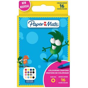 Paper Mate PaperMate Crayons for Kids Different colors 16 Wax Crayons Paper Mate PaperMate Crayons for Kids Different colors 16 Wax Crayons
