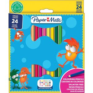 Paper Mate Coloured Pencils for Kids, 24 Pencils Paper Mate Coloured Pencils for Kids, 24 Pencils