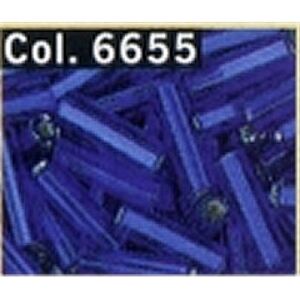 Gütermann Gutermann Twisted Glass Bugle Beads 6655 - per pack Gütermann Gutermann Twisted Glass Bugle Beads 6655 - per pack