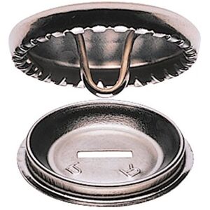 Prym Cover Buttons Silver - per pack of 100 Prym Cover Buttons Silver - per pack of 100