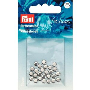 Prym Round Diamantes Silver - per pack of 26 Prym Round Diamantes Silver - per pack of 26
