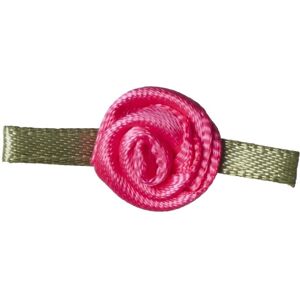 Gütermann Gutermann Satin Ribbon Roses Hot Pink - per pack of 10 Gütermann Gutermann Satin Ribbon Roses Hot Pink - per pack of 10