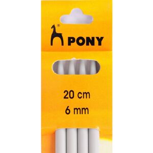 Pony Double Point Needles 20cm - per pack of 4 Pony Double Point Needles 20cm - per pack of 4