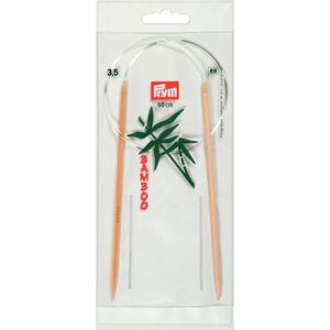 Prym Bamboo Circular Needles 60cm - each Prym Bamboo Circular Needles 60cm - each