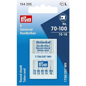 Prym Round Shank Sewing Machine Needles - per pack of 5 Prym Round Shank Sewing Machine Needles - per pack of 5