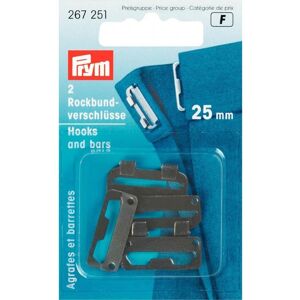 Prym Hook & Bar Fasteners Black - per pack of 2 Prym Hook & Bar Fasteners Black - per pack of 2
