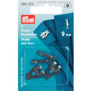 Prym Hook & Bar Fasteners Black - per pack of 2 Prym Hook & Bar Fasteners Black - per pack of 2