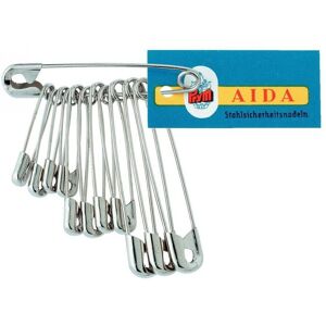 Prym Safety Pins Silver - per pack of 12 Prym Safety Pins Silver - per pack of 12