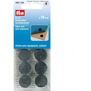 Prym Hook & Loop Stick On Dots Black - per pack Prym Hook & Loop Stick On Dots Black - per pack