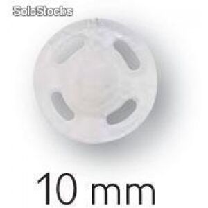 Prym Sew On Plastic Snap Fasteners Transparent - per pack of 1000 Prym Sew On Plastic Snap Fasteners Transparent - per pack of 1000