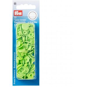 Prym Snaps Press Fasteners Apple Green - per pack of 30 Prym Snaps Press Fasteners Apple Green - per pack of 30