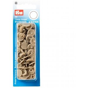 Prym Snaps Press Fasteners Champagne - per pack of 30 Prym Snaps Press Fasteners Champagne - per pack of 30