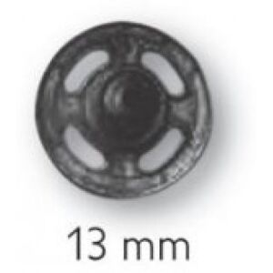 Prym Sew On Plastic Snap Fasteners Black - per pack of 1000 Prym Sew On Plastic Snap Fasteners Black - per pack of 1000
