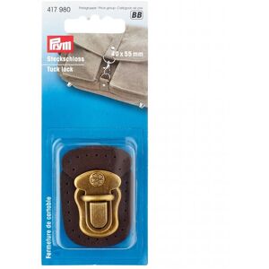 Prym Tuck Lock Bag Fastener Brown - per pack Prym Tuck Lock Bag Fastener Brown - per pack