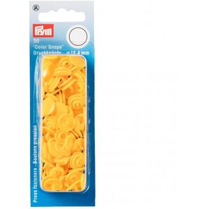 Prym Snaps Press Fasteners Yellow - per pack of 30 Prym Snaps Press Fasteners Yellow - per pack of 30