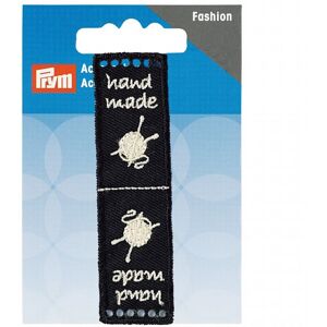 Prym Handmade Label Patch Black - per pack Prym Handmade Label Patch Black - per pack