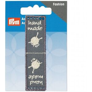 Prym Handmade Label Patch Beige - per pack Prym Handmade Label Patch Beige - per pack