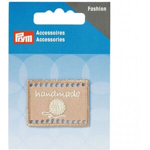 Prym Handmade Label Patch Brown - per pack Prym Handmade Label Patch Brown - per pack