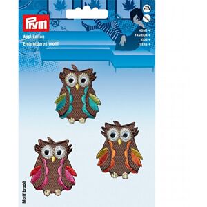 Prym Patch Motif Owl - per pack of 3 Prym Patch Motif Owl - per pack of 3