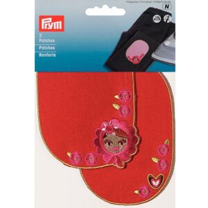 Prym Girls Roses Patches Multicoloured - per pack of 2 Prym Girls Roses Patches Multicoloured - per pack of 2