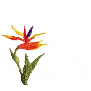 Prym Patch Motif Flower Strelitzia - each Prym Patch Motif Flower Strelitzia - each