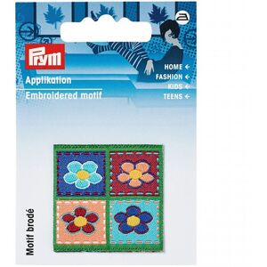 Prym Patch Motif Four Flowers - each Prym Patch Motif Four Flowers - each