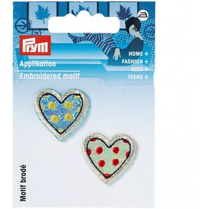 Prym Patch Motif Hearts - per pack of 2 Prym Patch Motif Hearts - per pack of 2