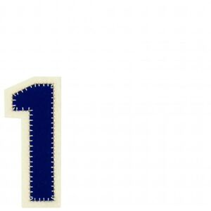 Prym Patch Motif Number Blue Number 1 - each Prym Patch Motif Number Blue Number 1 - each