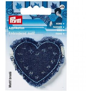 Prym Patch Motif Jeans Heart - Dressmaking Decor Prym Patch Motif Jeans Heart - Dressmaking Decor
