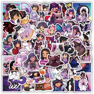 TIANCI Anime GameAphmau Stickers,60Pcs Cute Cartoon Stickers forTrendy Vinyl Waterproof TIANCI Anime GameAphmau Stickers,60Pcs Cute Cartoon Stickers forTrendy Vinyl Waterproof
