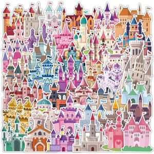 TIANCI Princess Castle Stickers 40Pcs Palace Waterproof Vinyl Decals for Water Bottles TIANCI Princess Castle Stickers 40Pcs Palace Waterproof Vinyl Decals for Water Bottles
