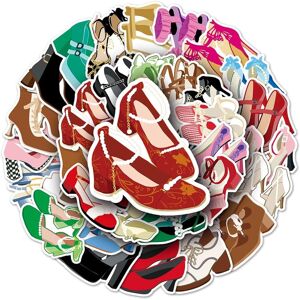 TIANCI Fashionable High Heels Stickers for Girls Teens 50 Pcs Cartoon Waterproof Vinyl TIANCI Fashionable High Heels Stickers for Girls Teens 50 Pcs Cartoon Waterproof Vinyl