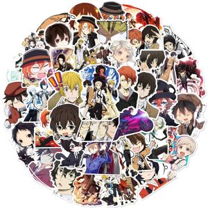 TIANCI 50Pcs Classic Anime Bungo Stray Dogs Stickers for Kids Japanese Decals Stickers TIANCI 50Pcs Classic Anime Bungo Stray Dogs Stickers for Kids Japanese Decals Stickers