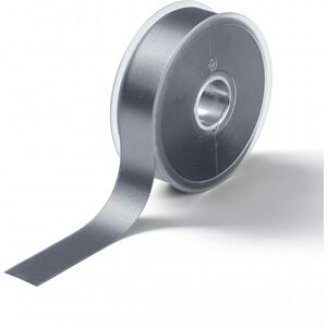 Prym Satin Ribbon - Grey - 25mm - per metre Prym Satin Ribbon - Grey - 25mm - per metre
