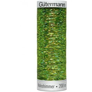 Gutermann Holoshimmer Embroidery Thread - 200m - Decorative Sewing Gutermann Holoshimmer Embroidery Thread - 200m - Decorative Sewing