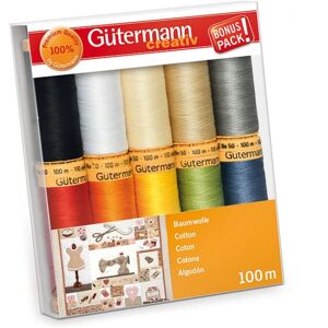 Gütermann Gutermann Natural Cotton Sewing Thread Set Classic Shades - 10 Reels Gütermann Gutermann Natural Cotton Sewing Thread Set Classic Shades - 10 Reels