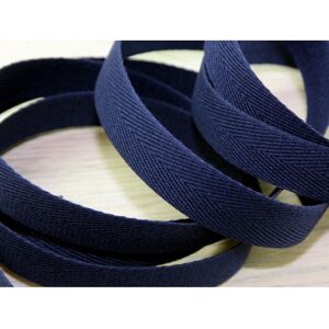Prym 15mm Extra Strong Cotton Tape Navy Blue - per metre Prym 15mm Extra Strong Cotton Tape Navy Blue - per metre