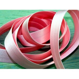 Prym 20mm Duchesse Satin Bias Binding Tape Pale Pink - per metre Prym 20mm Duchesse Satin Bias Binding Tape Pale Pink - per metre