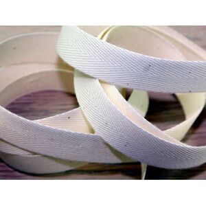 Prym 20mm Extra Strong Cotton Tape Natural Cream - per metre Prym 20mm Extra Strong Cotton Tape Natural Cream - per metre