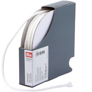 Prym 4mm Parka Cord White - per metre Prym 4mm Parka Cord White - per metre